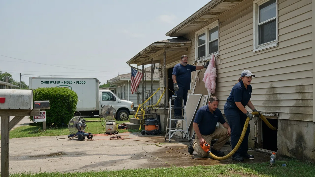 Water Damage Repair in Downey, CA near me